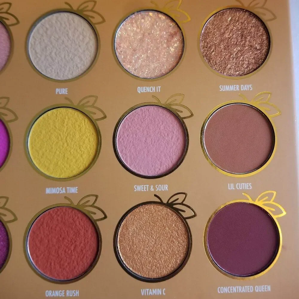 Be Bella Cosmetics - Orange Squeeze Eyeshadow Palette